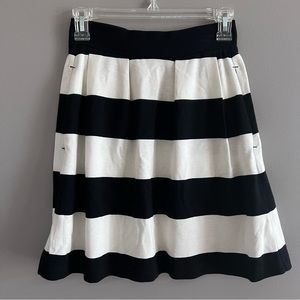 Black and White Striped Skirt Women’s Size 4